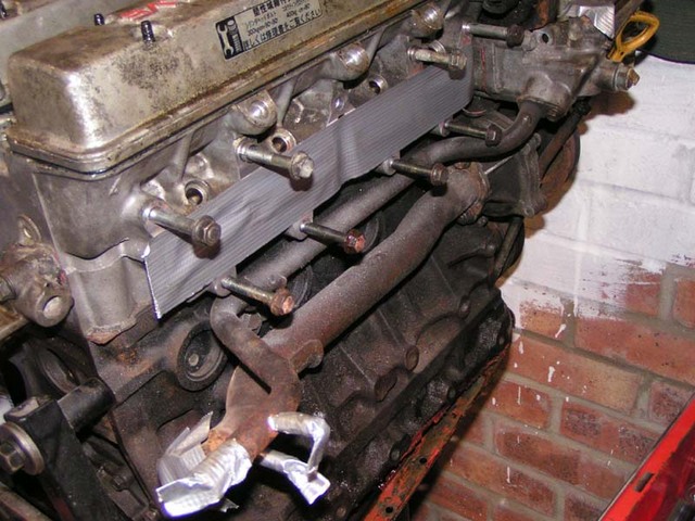 engine before clean up